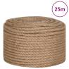 Jute Rope 25m Long - 14mm Thick for Crafts & Gardening