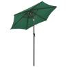 LED Green Parasol 200x211 cm | Durable & Stylish Design