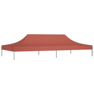 Terracotta Party Tent Roof 6x3 m - Durable & UV Resistant