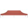 Terracotta Party Tent Roof 6x3 m - Durable & UV Resistant