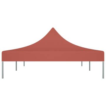 Terracotta Party Tent Roof 6x3 m - Durable & UV Resistant