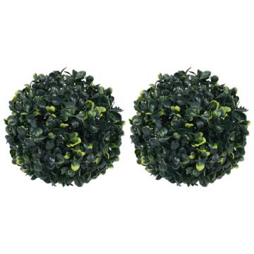 Artificial Boxwood Balls 2 pcs - 22 cm - Outdoor & Indoor Decor