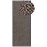 Tufted Doormat 60x150 cm Dark Brown - Durable & Non-Slip