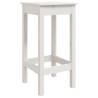 Bar Chairs 2 pcs White - Solid Pine Wood for Your Home Decor