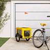 Pet Bike Trailer - Yellow & Black Oxford Fabric | Hipo Market