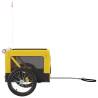 Pet Bike Trailer - Yellow & Black Oxford Fabric | Hipo Market