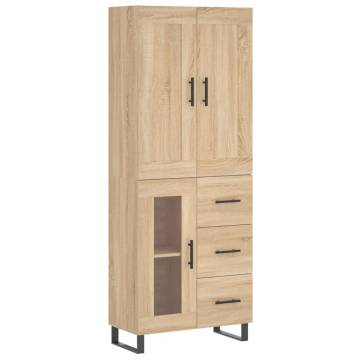 Highboard Sonoma Oak - Stylish Storage Solution | HipoMarket