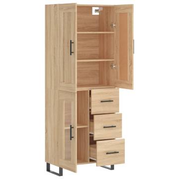 Highboard Sonoma Oak - Stylish Storage Solution | HipoMarket