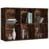 Smoked Oak Book Cabinet/Sideboard - Modern Storage Solution