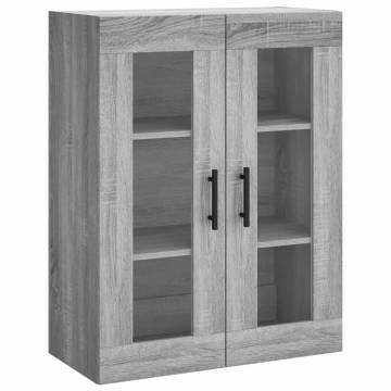 Highboard Grey Sonoma - Stylish Engineered Wood Storage