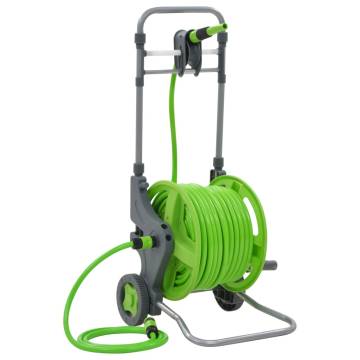 Water Hose Reel with Wheels - 45m + 2m | Hipo Market