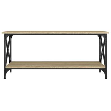 Sonoma Oak Coffee Table - Elegant & Sturdy Design | Hipo Market