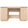 Solid Wood Pine Desk - 140x50x75 cm | Hipo Market