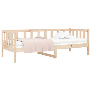 Day Bed 80x200 cm Solid Wood Pine - Versatile & Stylish