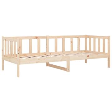 Day Bed 80x200 cm Solid Wood Pine - Versatile & Stylish