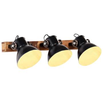 Industrial Wall Lamp Black 65x25 cm E27 - Stylish Lighting