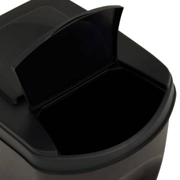 Stackable Dustbins 3 pcs Anthracite 75 L - Hipomarket UK