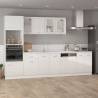 High Gloss White Drawer Bottom Cabinet - 40x46x81.5 cm