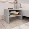 Elegant Concrete Grey Bedside Cabinet - 40x30x30 cm