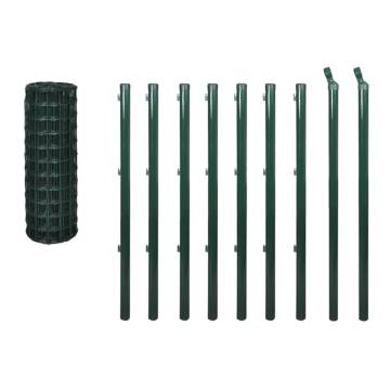 Euro Fence Steel 10x1m Green - Durable & Easy to Install