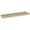 Wall Shelves 4 pcs Sonoma Oak - Stylish Storage Solution