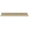 Wall Shelves 4 pcs Sonoma Oak - Stylish Storage Solution