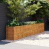 Garden Raised Bed 385x50x69 cm Corten Steel Size 385 x 50 x 69 cm Quantity in Package 1 