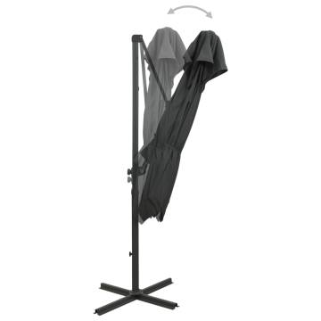 Cantilever Umbrella 250x250 cm Anthracite | Shade & UV Protection