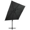 Cantilever Umbrella 250x250 cm Anthracite | Shade & UV Protection