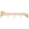 Super King Size Bed Frame with Drawers - Modern Pine Design