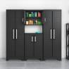 Keter Multipurpose Storage Cabinet Detroit Black Size 65 x 45 x 182 cm Quantity in Package 1 Model multipurpose storage cabinet Number of 