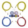 4-Way Manifold Gauge Set | Ideal for A/C Systems - HiPoMarket