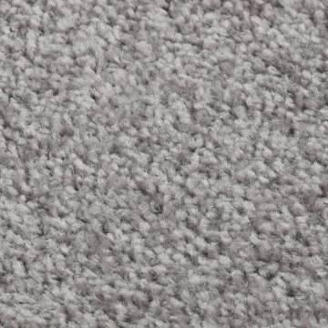 Elegant Grey Short Pile Rug 200x290 cm - Hipomarket