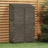 Garden Shed Anthracite 102x52x174.5 cm Solid Wood Fir Colour anthracite Size 102 x 52 x 174.5 cm Quantity in Package 1 