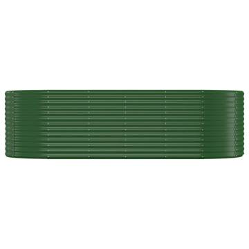 Garden Raised Bed Steel - 249x100x68 cm Green | HipoMarket