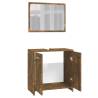 Smoked Oak Bathroom Furniture Set | Stylish & Durable Storage