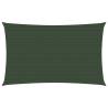 Dark Green Sunshade Sail 6x8m - UV & Mould Resistant HDPE