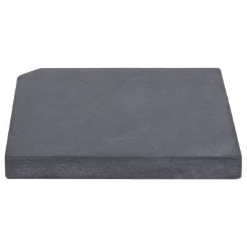 Black Granite Umbrella Weight Plate - 25 kg | HipoMarket