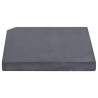 Black Granite Umbrella Weight Plate - 25 kg | HipoMarket