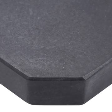 Black Granite Umbrella Weight Plate - 25 kg | HipoMarket