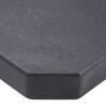 Black Granite Umbrella Weight Plate - 25 kg | HipoMarket