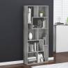 Book Cabinet Grey Sonoma 67x24x161 cm Engineered Wood Colour grey sonoma Quantity in Package 1 