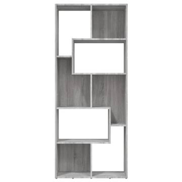 Book Cabinet Grey Sonoma 67x24x161 cm - Stylish Storage Solution