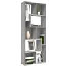 Book Cabinet Grey Sonoma 67x24x161 cm - Stylish Storage Solution