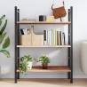 Wall Shelf 80x40x2 cm - Untreated Solid Wood Oak | HipoMarket