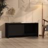 TV Cabinet Black 90x35x40 cm Engineered Wood Colour black Quantity in Package 1 