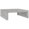 Stylish Concrete Grey Coffee Table - 100x100x35 cm