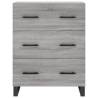 Highboard Grey Sonoma - Stylish Storage Solution | HipoMarket