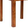 Modern Solid Wood Dining Chairs - 2 pcs Honey Finish