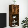 TV Cabinet with LED Lights Smoked Oak 40.5x30x102 cm Colour smoked oak Quantity in Package 1 Height 102 cm Width 40.5 cm 